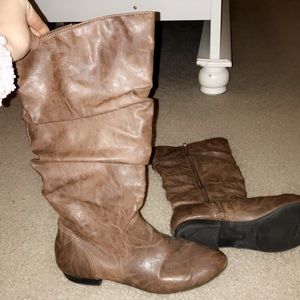Lower East Side brown fashion boots